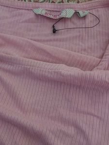 Viscose Pink Top