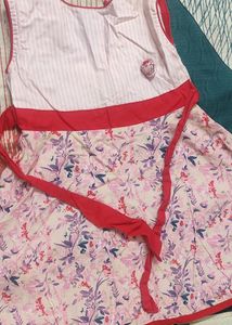 Kids Girls Cotton Frock Like New
