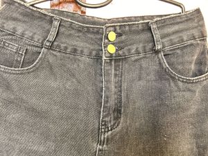 Korean Wide Leg High Waisted Jeans