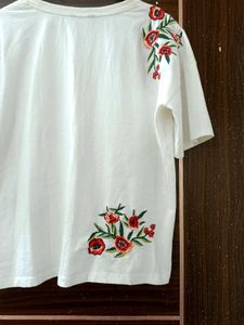 Embroidery tshirt for women&#39;s &amp; girls
