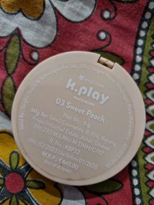 My Glam K Play Peach Blush