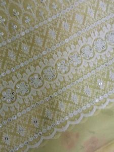 Chickenkari Yellow Embellished Kurti