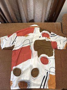ROAR FOX Abstract Print Shirt - Size M