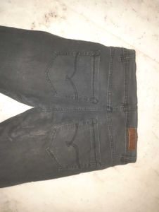 Charcoal colored denim