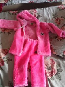 Cute Pink Fuzzy Jacket