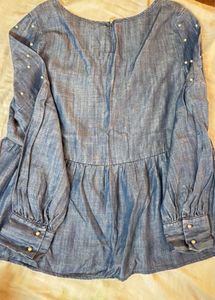 Jealous 21 Pearl Embellished Top