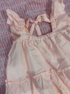 Pink Ruffle Sundress