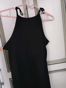 Black Halter Dress