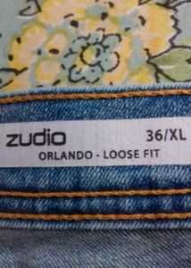 Zudio Men&#39;s Orlando-Loose Fit XL