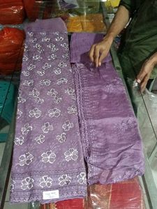 Lavender Dress Material