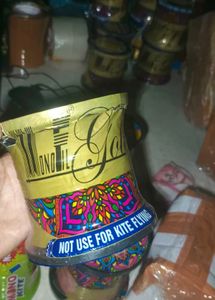Monofill Gold Full Length Thread Plastic Manjha