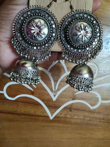 Beautiful Silver 🤍🤍 Earring Sat😘😘