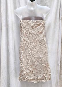 102310. Striped Strapless Dress