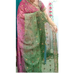 Sequence Work Saree 💞
