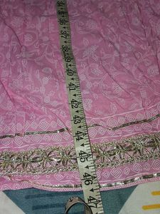 Pink Embroidered Kurta