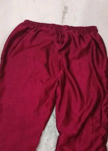 Maroon Embroidered Kurti