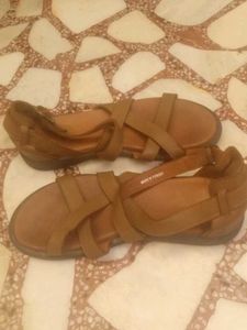 Brown Leather Sandals