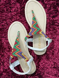 Boho Chic Colorful Sandals