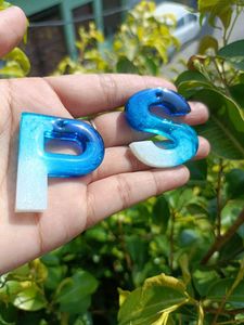 Resin Initial Charms