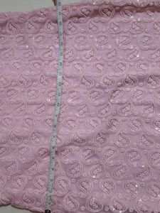 Pink Embellished Kurta