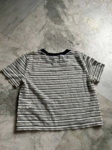 Forever21 Mesh Short Sleeve Top