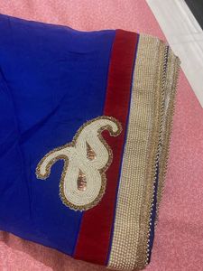 Elegant Blue Saree