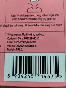 NYKAA Microfiber Hair Wrap