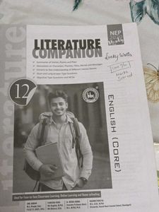 Literature Companion - Class 12 English