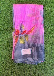 Floral Chiffon Sarees - Set of 5