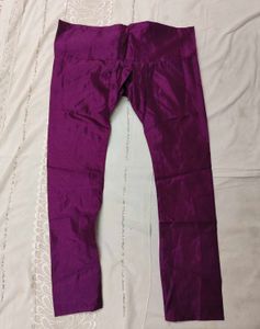 Purple &amp; Gold Ethnic Dress