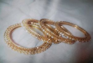 golden bangles