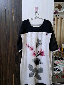 Floral Print Kurta