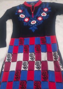 Black Colour Woolen Suit