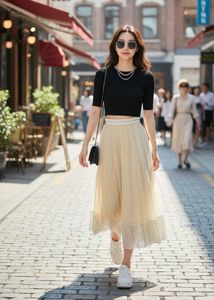 ❗SALE❗must see :- trendy long skirt 😍 such a pret