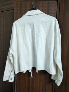SALE 🛍️ Oversized Corduroy Jacket White