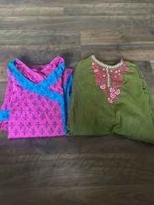2 Beautiful Cotton Kurtis