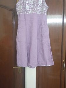 Elegant Purple Dress