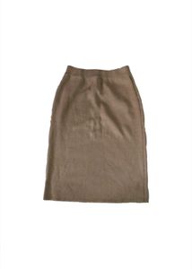 Elegant Straight Midi Skirt