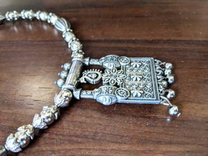 Oxidised Silver Necklace