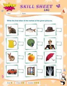 learning worksheet