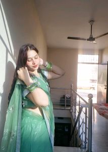 Elegant Green Saree