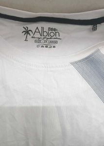 Albion White T-shirt