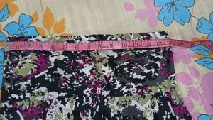 Multicolored High Low Summer Skirt