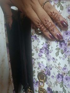 Floral Print Clutch