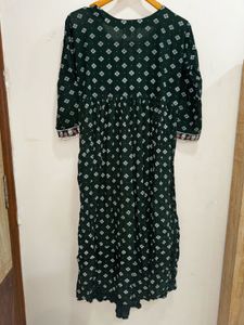 Green Kurta Set