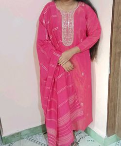 Pink Kurta Set