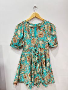 Korean Printed Dress