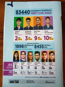 Akaash Model Test Papers Class 11