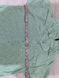 Oversized Crop Shirt