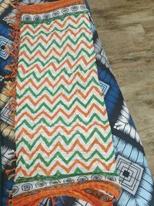 Green Embroidered Dupatta